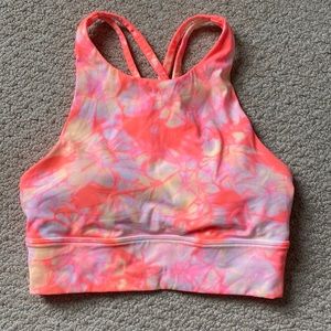 Lululemon high neck sports bra, size 4